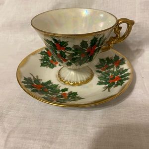 Vcagco ceramic teacup and saucer